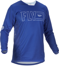 FLY Racing Kinetic Jersey 2022 Fuel Blu Wht