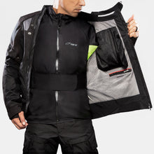 Load image into Gallery viewer, Alpinestars Halo Drystar Adventure Jacket - Black/Black