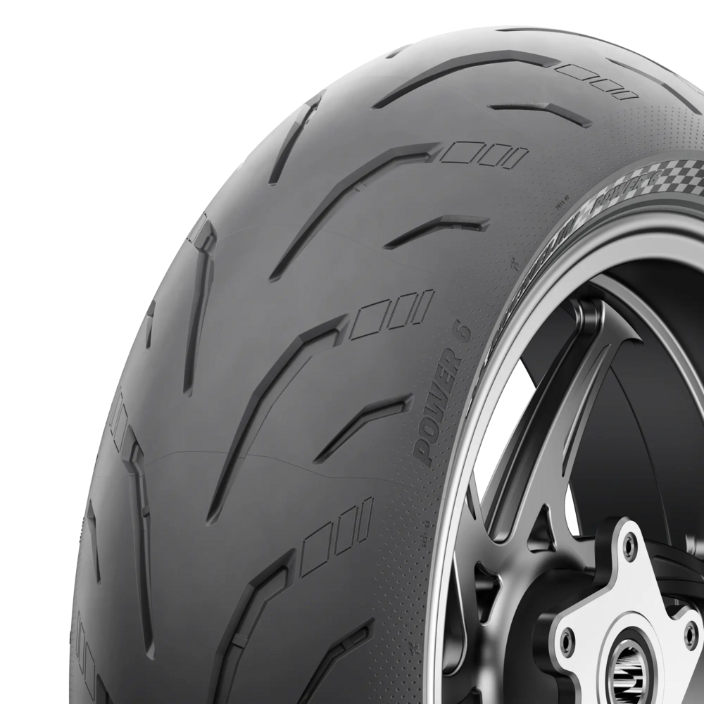 Michelin Power 6 140/70 ZR 17 (66W) Rear Tyre