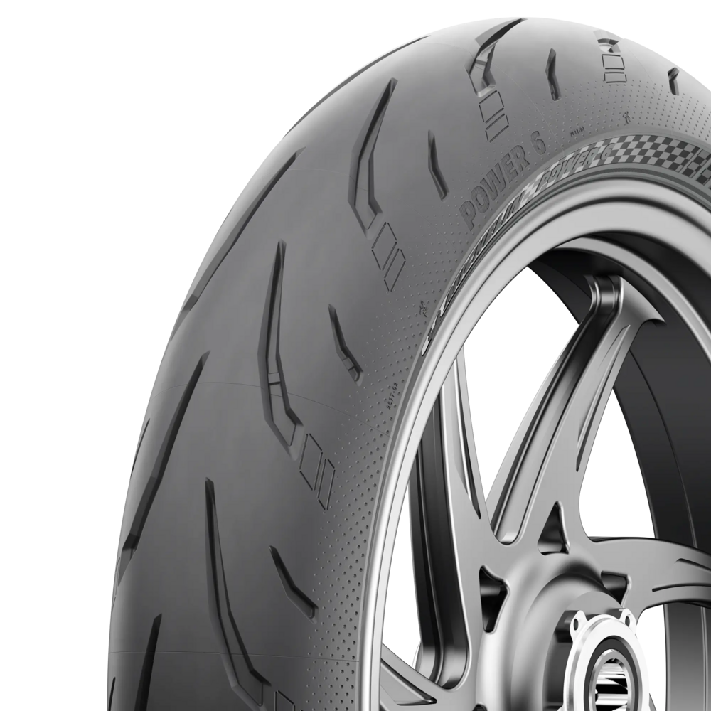 Michelin Power 6 120/70 ZR 17 (58W) Front Tyre