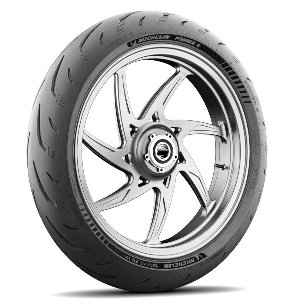 Michelin Power 6 120/70 ZR 17 (58W) Front Tyre