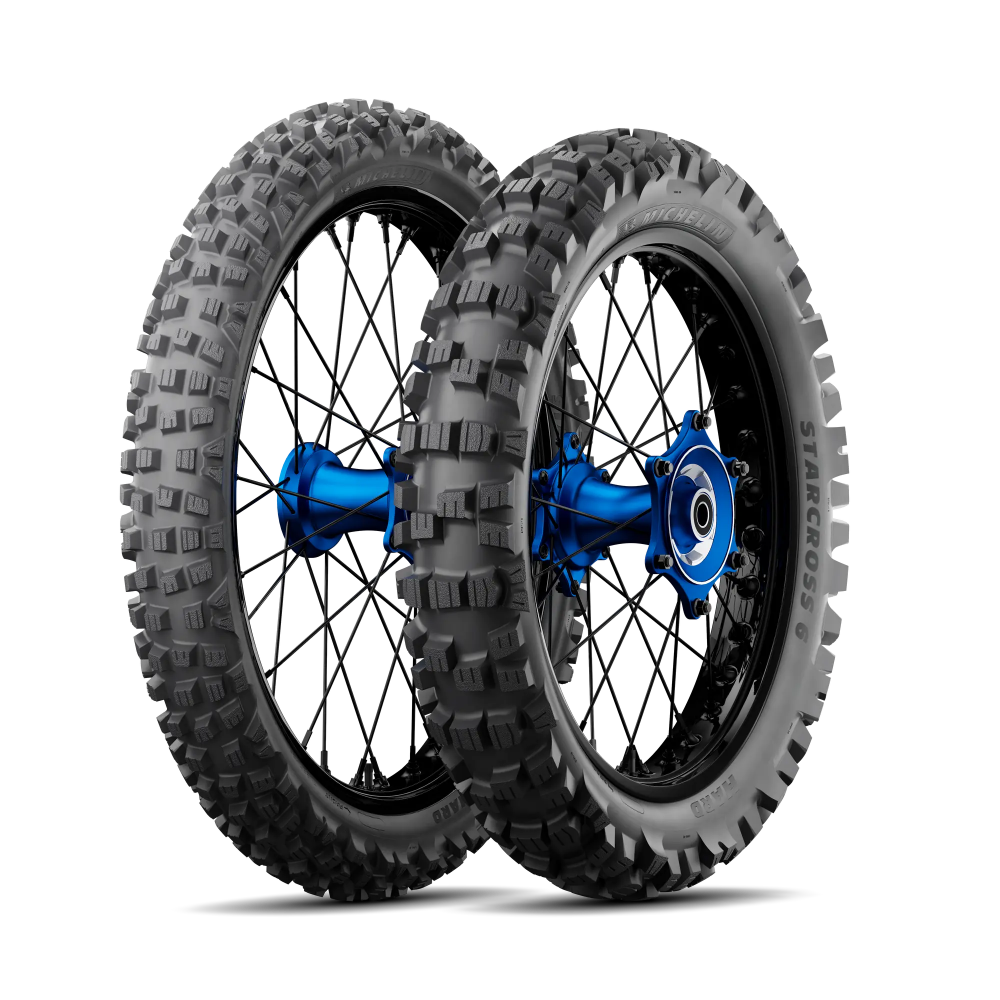 Michelin Starcross 6 Hard 110/90-19 Rear Tyre