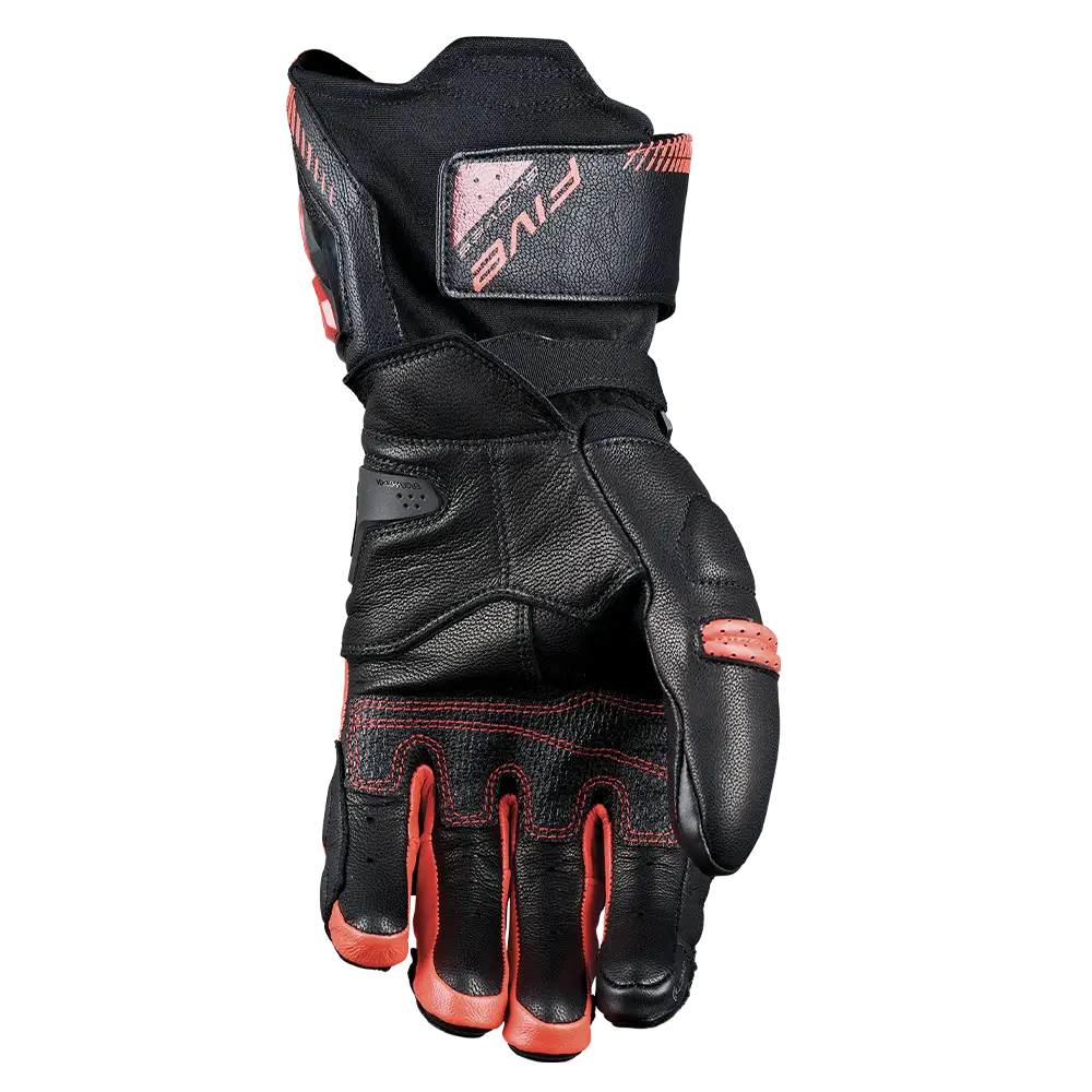 Five RFX-3 EVO Racing Gloves - Black/Red