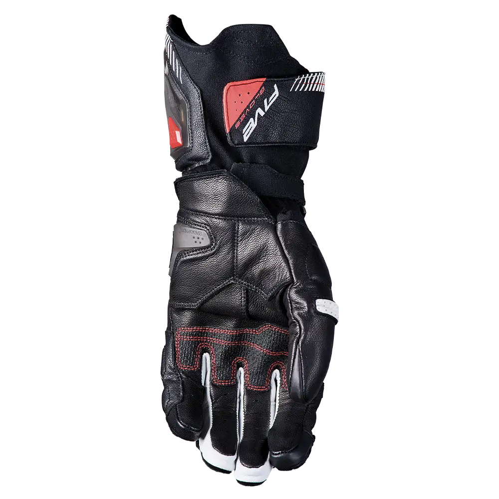 Five RFX-3 EVO Racing Gloves - Black/White
