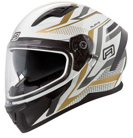 Rjays Apex III Ignite Helmet - White/Gold