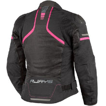 Load image into Gallery viewer, Rjays Pace Airflow Ladies Jacket - Black/Pink