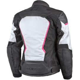 Rjays Women's Sector Textile Jacket - Black/White/Pink