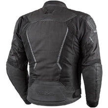 Load image into Gallery viewer, Rjays Sector Men&#39;s Textile Jacket - BLack/Grey