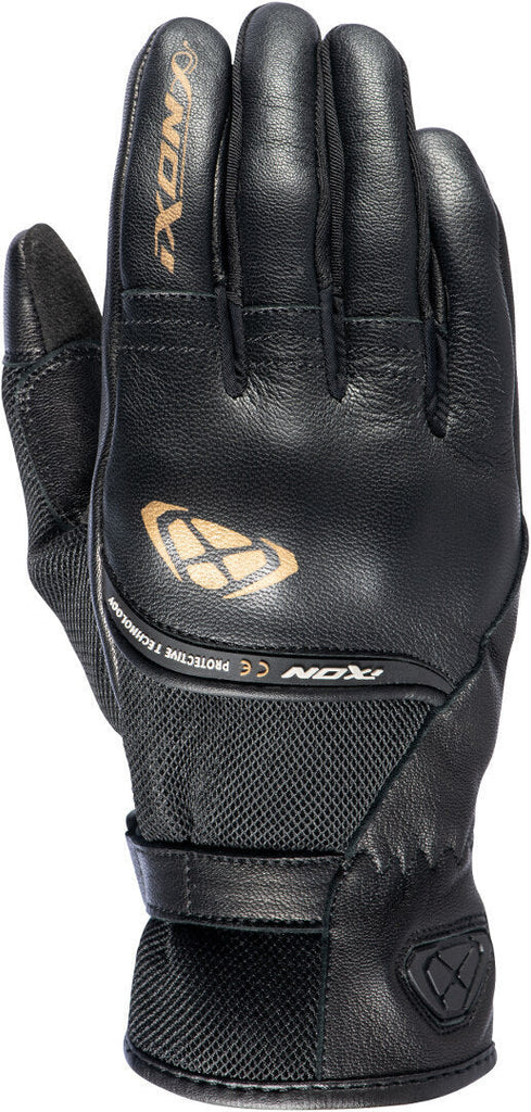 Ixon Rs Shine 2 Lady Gloves - Black/Gold