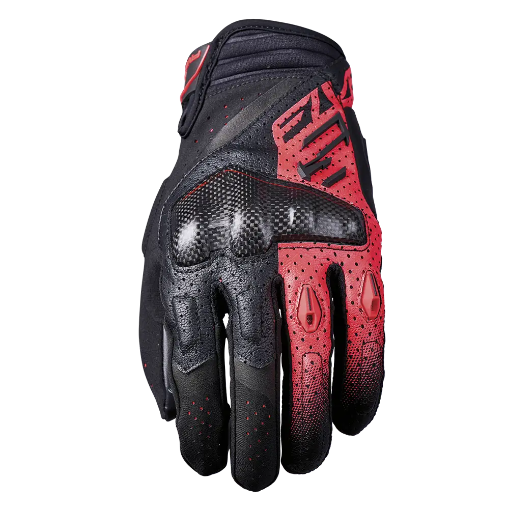 Five RS-C Evo Street Urban Gloves - Black/Red