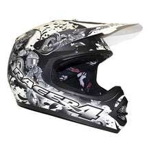 Load image into Gallery viewer, RXT Racer 4 Matte Black/White Kids Helmet