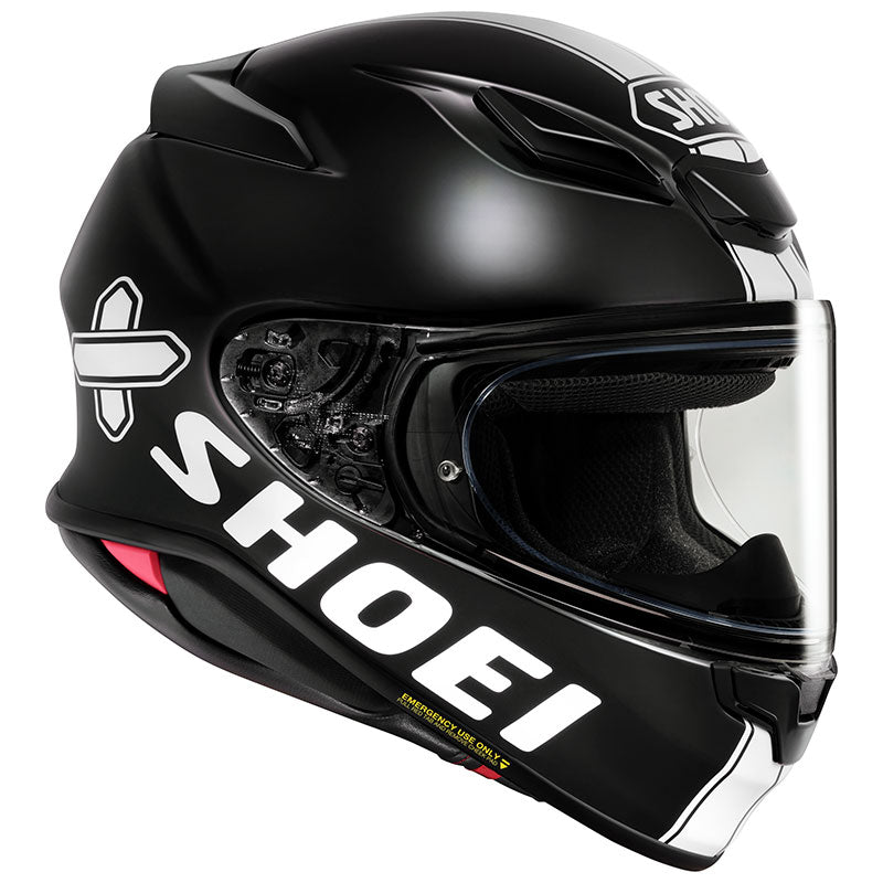 Shoei NXR2 Ideograph TC-5 Full Face Helmet - Black - MotoHeaven