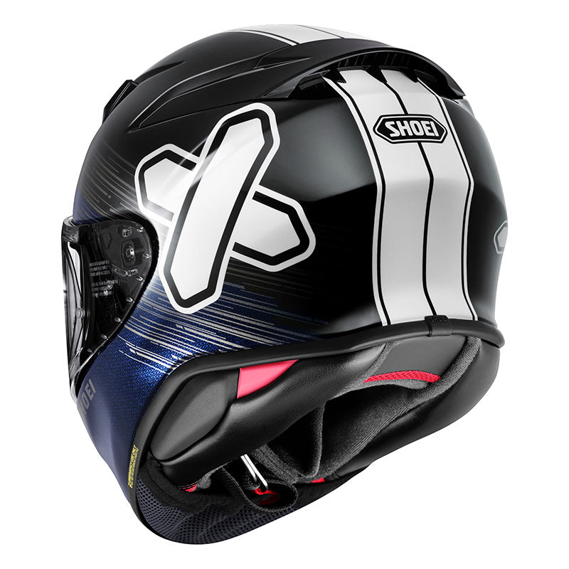 Shoei NXR2 Ideograph TC-5 Full Face Helmet - Black - MotoHeaven