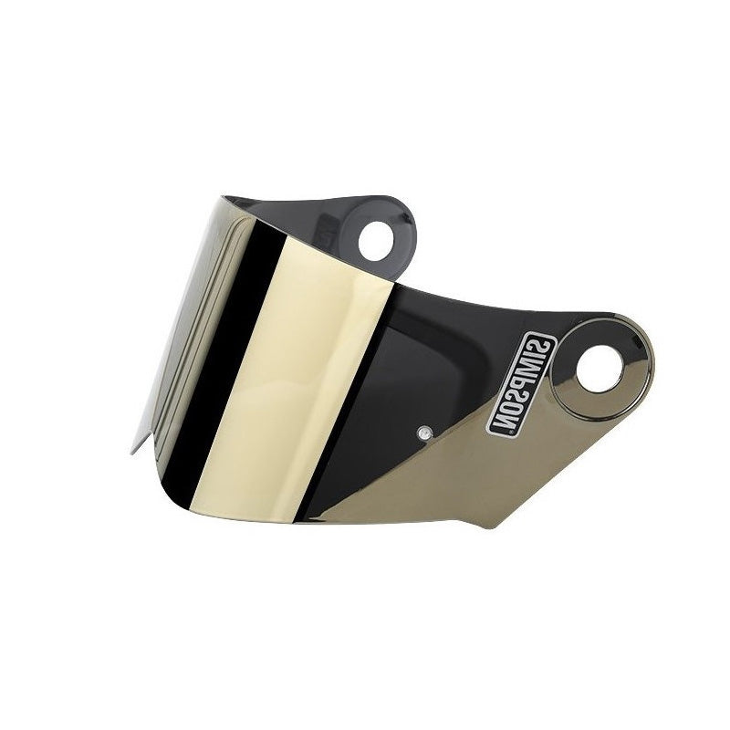 Simpson Darksome Helmet Visor - Gold
