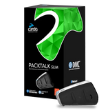 Cardo PACKTALK SLIM (JBL Audio) Bluetooth Intercom - DUO KIT
