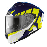 Airoh Spark ‘Rise’ Helmet - Blue/Yellow Matt