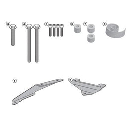 Givi Top Rack SUZ BURG 200 *Monolock