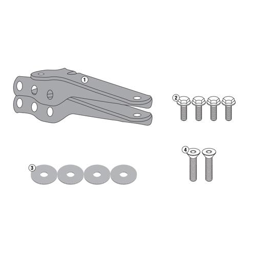 Givi Top Rack VERSYS 650 '15> +M7/M6M