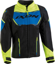 Load image into Gallery viewer, Ixon Striker Air Kid Jacket - Black/Blue/Yellow