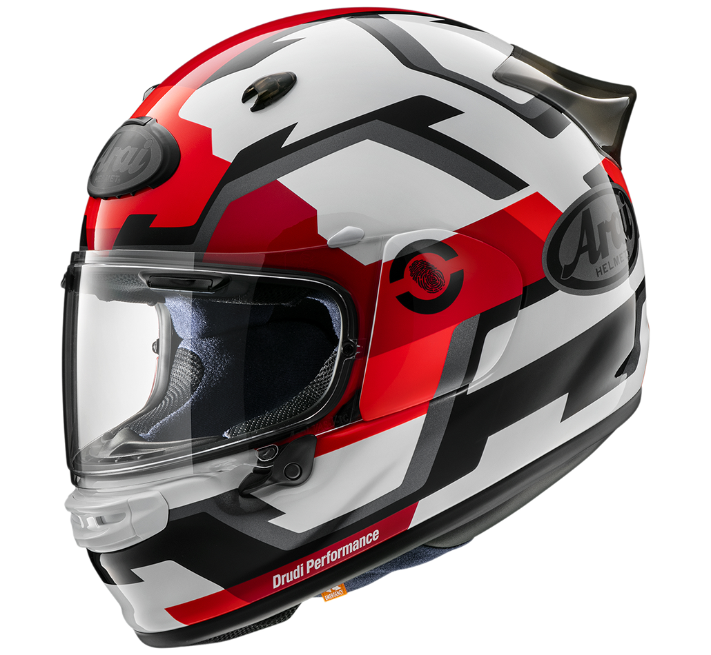 Arai Quantic Helmet - Face Red