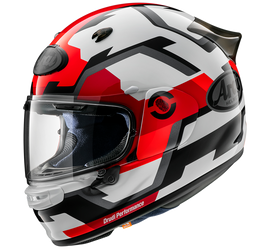 Arai Quantic Helmet - Face Red