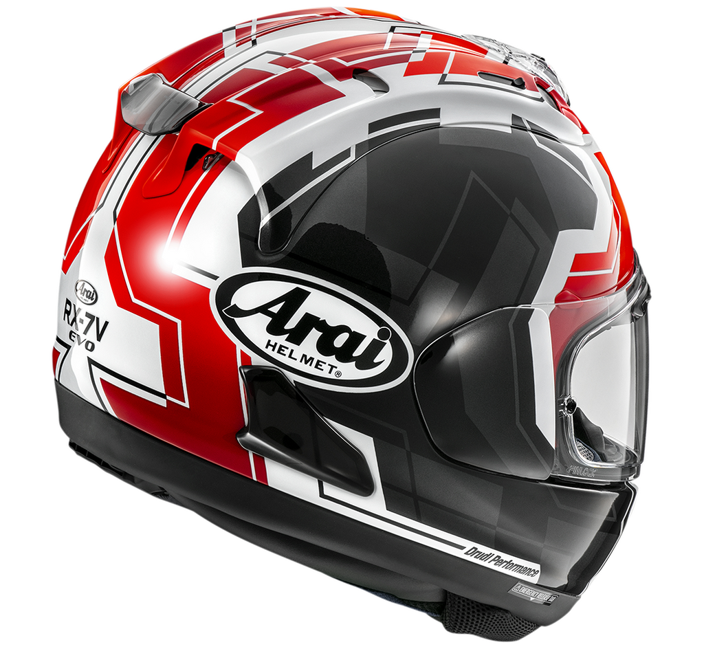 Arai RX-7V Evo JR 65 Red Helmet