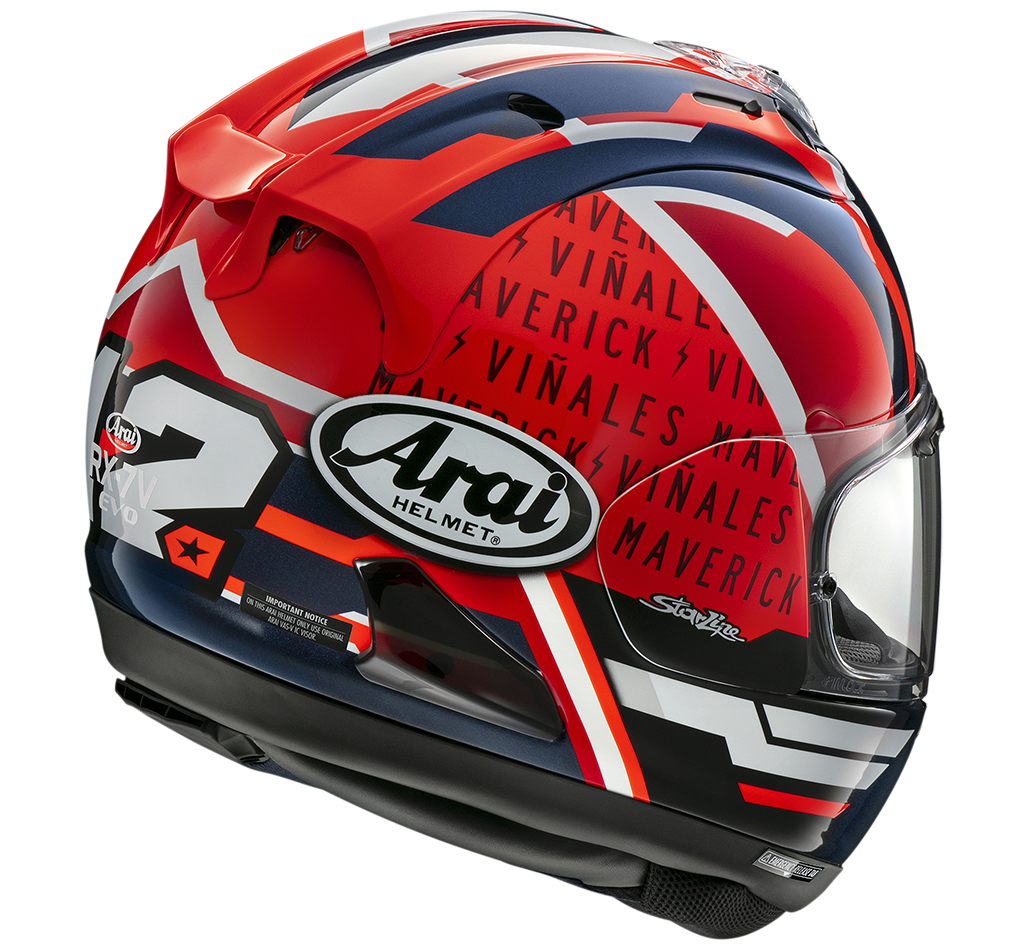 Arai RX-7V Evo Maverick GP5 Helmet - View 2 | Everest Motorcycles