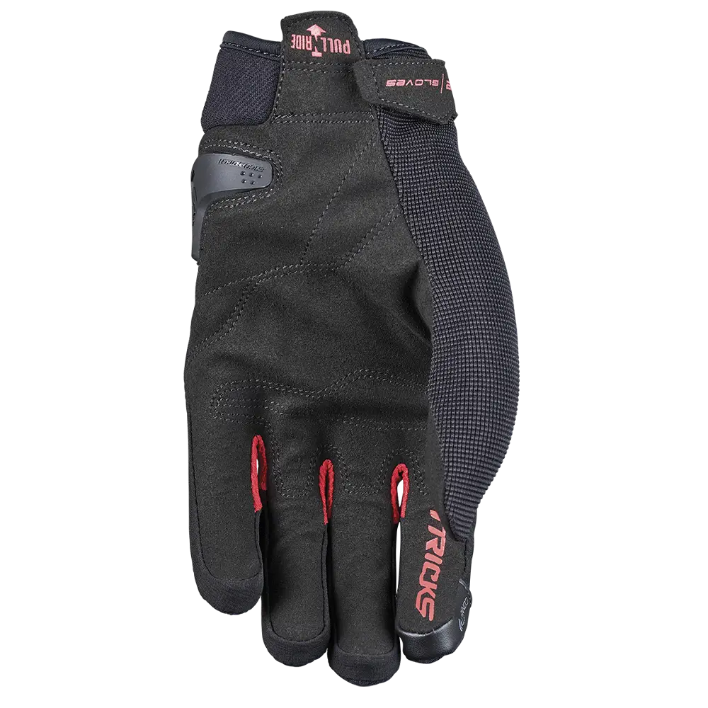 Five Tricks Street Urban Gloves - Black/Red
