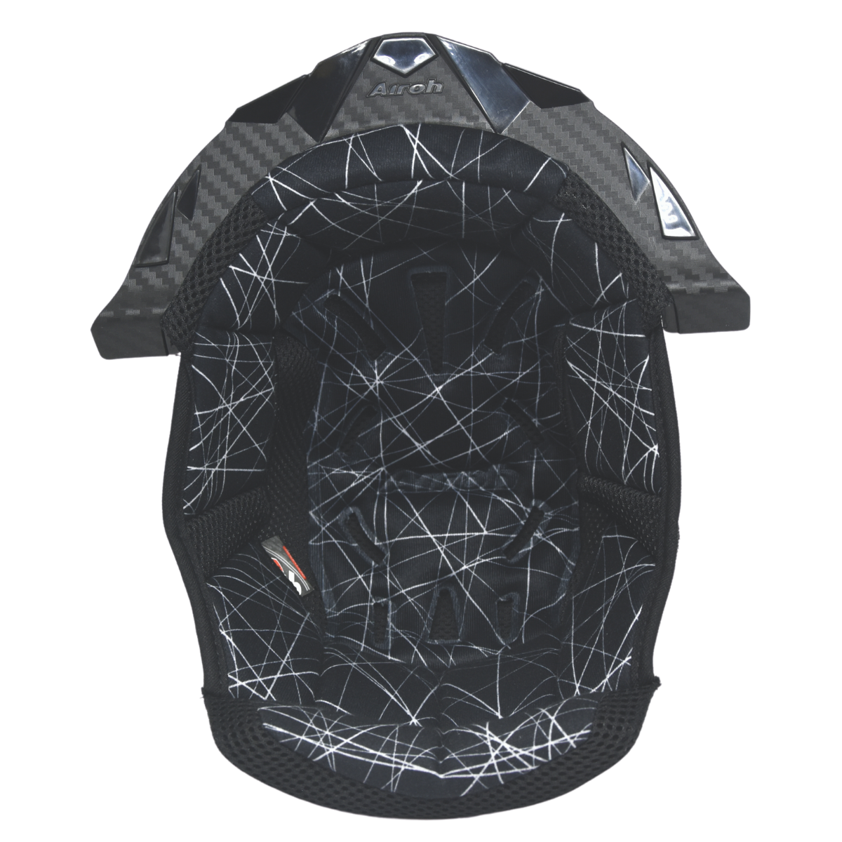 Airoh Twist 2.0  Replacement Crown Liner - Graphic - S