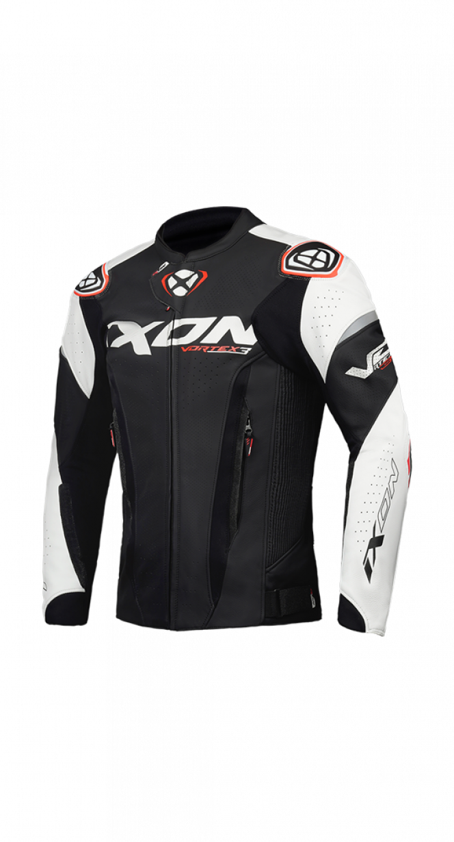 Ixon Vortex 3 Jacket - Black/White