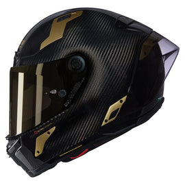 Nolan X-804 RS Full Face Puro Helmet - Carbon/Gold Edition